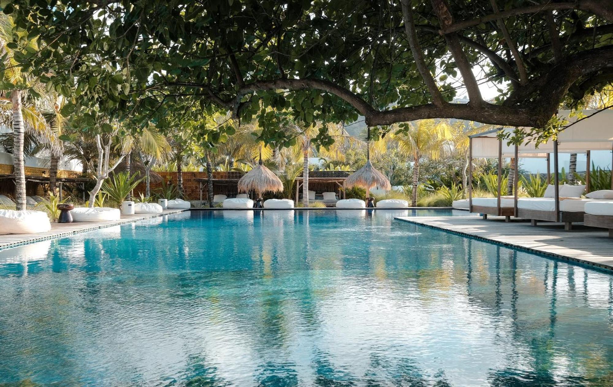 Amber Lombok Beach Resort 셀롱 벨라낙 외부 사진